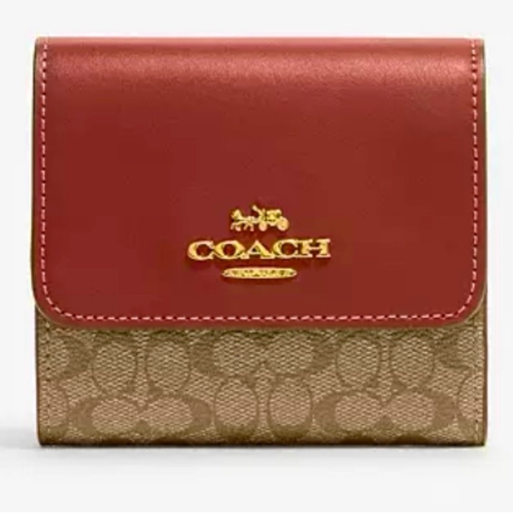 💯 Coach Trifold wallet